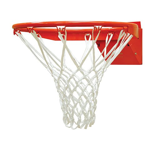 Jaypro Basketball System - Gooseneck (4 - 1/2" Pole with 4 ft. Offset) - 72" Perforated Aluminum Board (996 - ALP - XX) - SchoolOutlet
