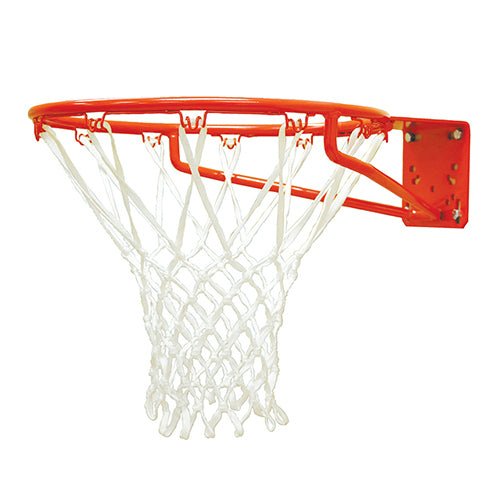 Jaypro Basketball System - Gooseneck (4 - 1/2" Pole with 4 ft. Offset) - 72" Perforated Aluminum Board (996 - ALP - XX) - SchoolOutlet