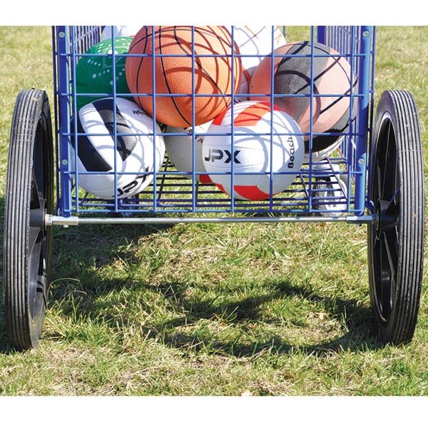 Jaypro Sports Ball Cart - ToteMaster - Field Storage Cart - 48" H x 25" W x 51" D (AT - 10) - SchoolOutlet