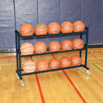 Jaypro Sports Ball Cart - Atlas Series Ball Cart, 15 Ball (BBABC - 1) - SchoolOutlet