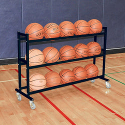 Jaypro Sports Ball Cart - Atlas Series Ball Cart, 15 Ball (BBABC-1)