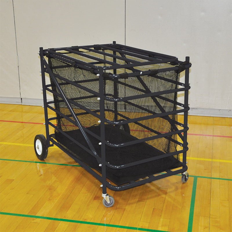Jaypro Sports Ball Carrier - Atlas Series - Ball Locker & Mesh Hamper - 25+ Balls (BBABL - 2) - SchoolOutlet