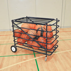 Jaypro Sports Ball Carrier -Atlas Series - Ball Locker & Mesh Hamper - 25+ Balls (BBABL-2)