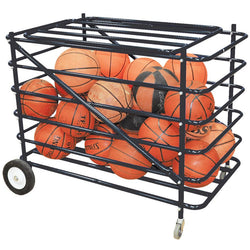 Jaypro Sports Ball Carrier -Atlas Series - Ball Locker & Mesh Hamper - 25+ Balls (BBABL-2)