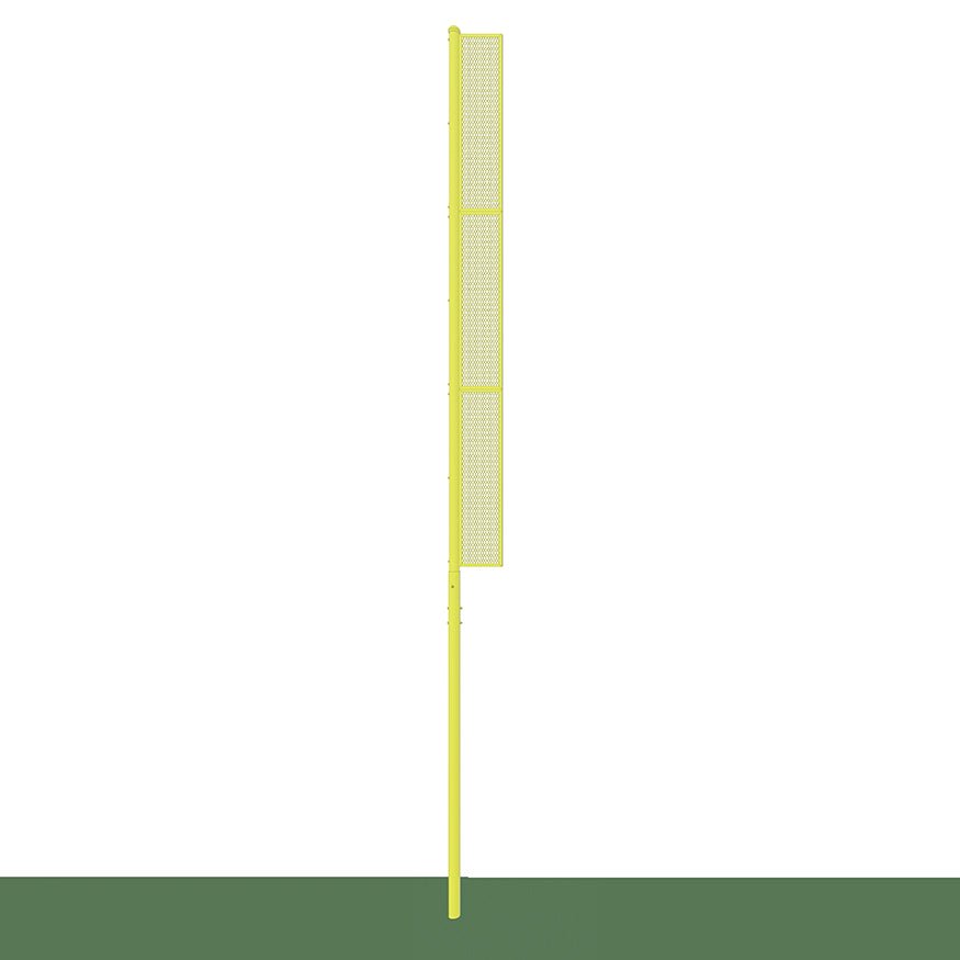 Jaypro Sports Foul Poles - Collegiate 30 ft. - Baseball/Softball - Semi - Permanent, Yellow - Set of 2 (BBCFP - 30) - SchoolOutlet