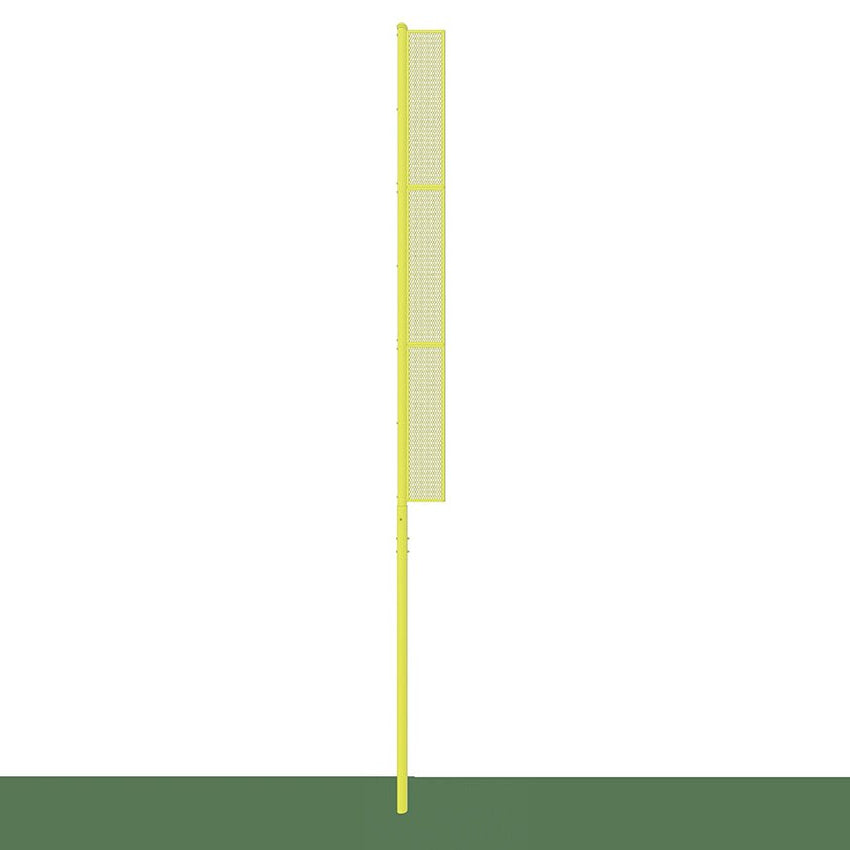 Jaypro Sports Foul Poles - Collegiate 30 ft. - Baseball/Softball - Semi - Permanent, Yellow - Set of 2 (BBCFP - 30) - SchoolOutlet