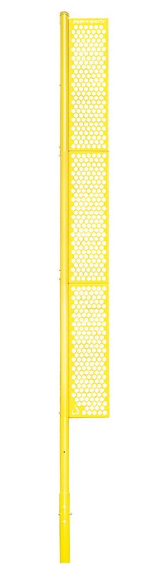 Jaypro Sports Foul Poles - Professional - 30 ft. - Baseball - Yellow - Set of 2 - Semi Permanent (BBFP - 30) - SchoolOutlet