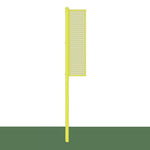 Jaypro Sports Foul Poles - Collegiate , 12' H - Baseball/Softball - Surface Mount - Yellow - Set of 2 (BBSBFP - 12SM) - SchoolOutlet