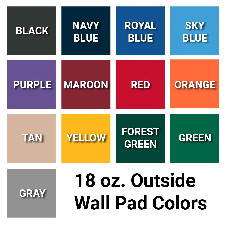 Jaypro Sports Outdoor Field Equipment - Padding - Backstop - 3' H x 12' L - Outdoor (BSP2312) - SchoolOutlet