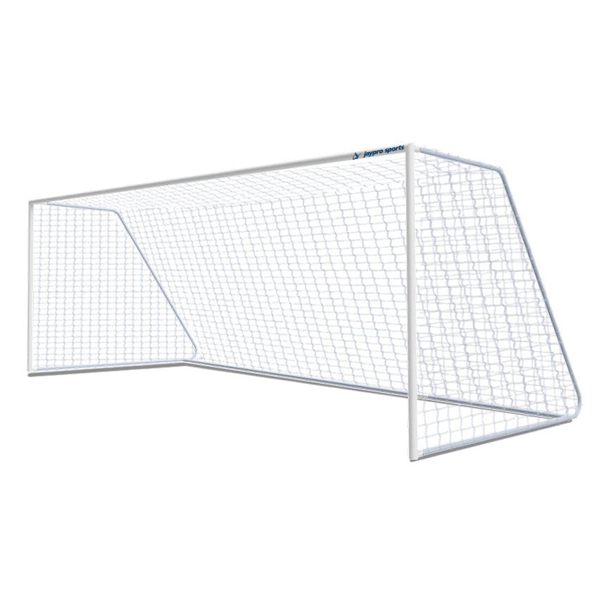Jaypro Sports Soccer Goal - Classic Club Round Goal - 7' H x 21' W x 3' B x 8' D (CC21S) - SchoolOutlet