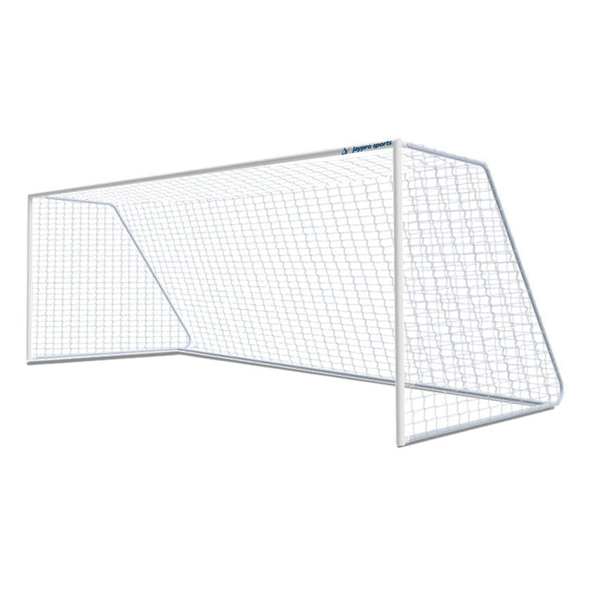 Jaypro Sports Soccer Goal - Classic Club Round Goal - 7' H x 21' W x 3' B x 8' D (CC21S) - SchoolOutlet