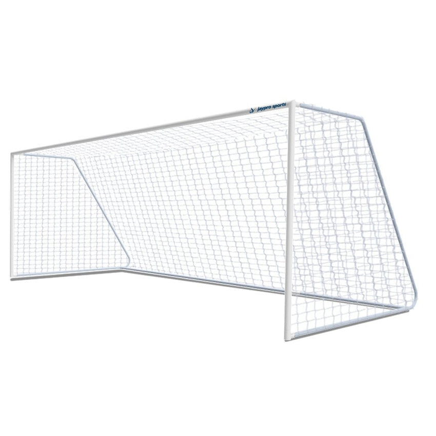 Jaypro Sports Soccer Goal - Classic Club Round Goal - 8' H x 24' W x 4' B x 9' D (CC24S) - SchoolOutlet
