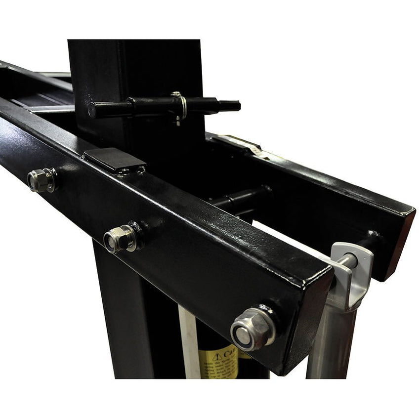 Jaypro Sports Basketball System - Titan Adjustable Series, 5"x 5" Pole with 3 ft. Offset - 60" (CV553B) - SchoolOutlet