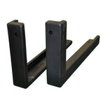 Jaypro Sports Edge Padding Bolt - On, L shaped for Wood/Acrylic Backboards - 48