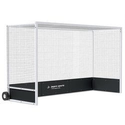 Jaypro Sports Field Hockey - Field Hockey Goal - 2" x 2" Square Aluminum with Bottom Boards - Official - 7' H x 12' W x 4' D (FHG-2ALS)