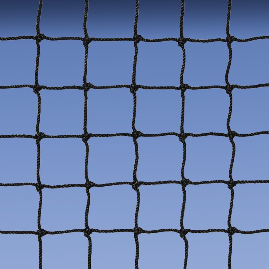 Jaypro Sports Field Hockey - Replacement Nets - 1 - 1/2" 2.5mm Poly Mesh - Black (FHND - 8) - SchoolOutlet