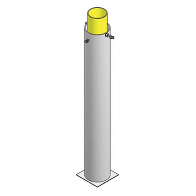 Jaypro Sports Foul Poles - Collegiate, 30' H Pole - Ground Sleeves ( FPS - 30C) - SchoolOutlet