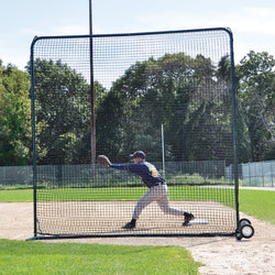 Jaypro Sports Field Maintenance - Collegiate Fielder's Screen - 10' H x 10' W (FS-101)