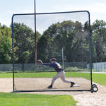 Jaypro Sports Field Maintenance - Collegiate Fielder's Screen - 10' H x 10' W (FS - 101) - SchoolOutlet
