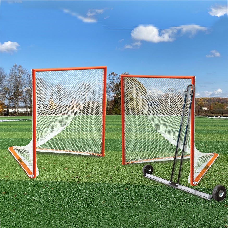 Jaypro Sports Lacrosse - Lacrosse Goal Package - Professional - 6' H x 6' W x 7' D (LG - 1XPKG) - SchoolOutlet