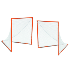 Jaypro Sports Lacrosse  - Lacrosse Goal - Package - Official Size -  6' H x 6' W x 7' D (LG-50PKG)
