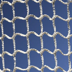 Jaypro Sports Lacrosse  - Replacement Box Net (4mm) -   4' H x 4' W x 4' D, White (LGN-44)