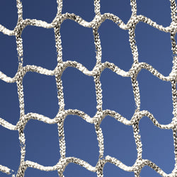 Jaypro Sports Lacrosse  - Replacement Box Net (6mm) -   4' H x 4' W x 4' D, White (LGN-44X)