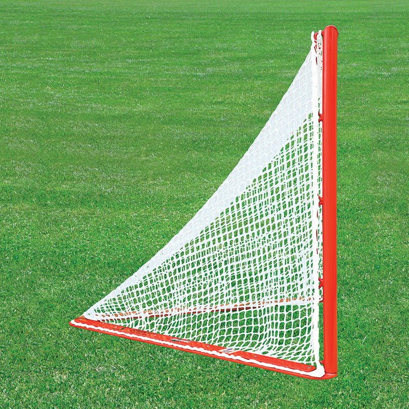 Jaypro Sports Lacrosse - Box Lacrosse Replacement Net - NETX1 (7mm) - 4' H x 4' W x 4' D, White (NETX1 - D260) - SchoolOutlet