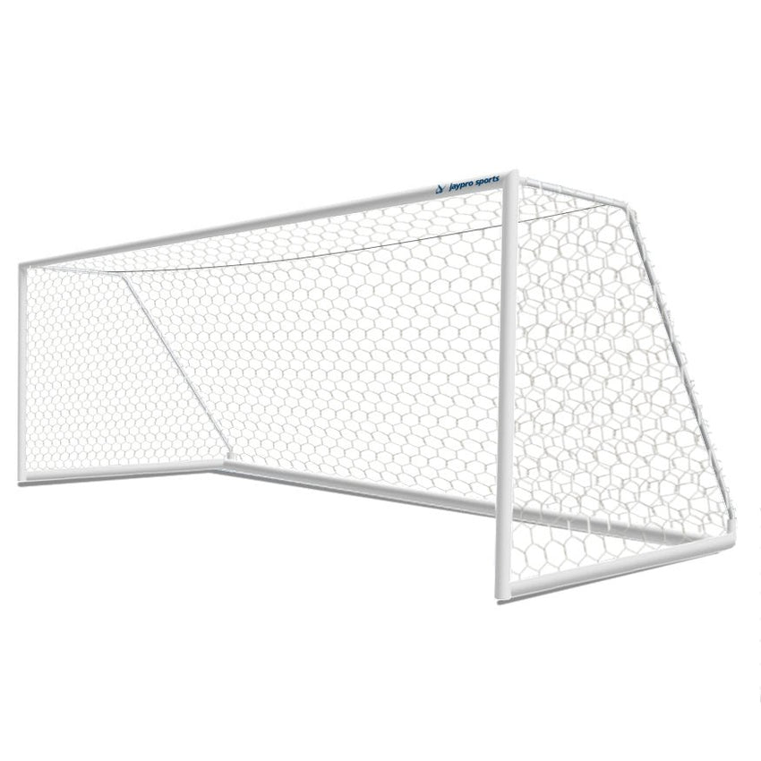 Jaypro Sports Nova Prime Soccer Goal - Official Portable Match Goal Pair (Set of 2) 8'H x 24'W x 4'B x 9.5'D (JPS-NOVA-500) - SchoolOutlet
