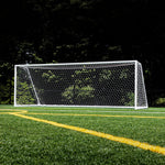 Jaypro Sports Nova Prime Soccer Goal - Official Portable Match Goal Pair Package (Set of 2) 8'H x 24'W x 4'B x 9.5'D (JPS-NOVA-500PKG) - SchoolOutlet