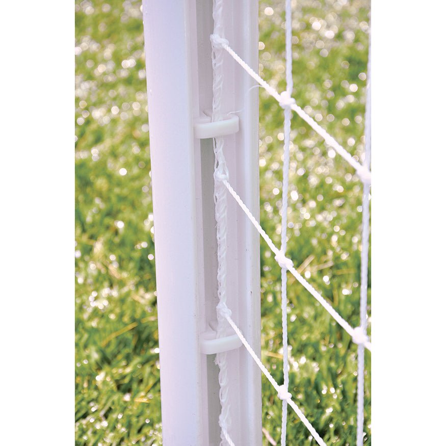 Jaypro Sports Nova Premiere Soccer Goal - Official European-Style Goal Pair (Set of 2) 8'H x 24'W x 4'B x 9.5'D (JPS-NOVA-600) - SchoolOutlet