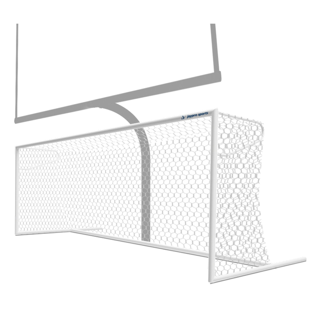 Jaypro Sports Nova Premier Adjustable Soccer Goal - Official European-Style Goal Pair (Set of 2) 8'H x 24'W x 4'B x 9.33'D (JPS-NOVA-600AX) - SchoolOutlet