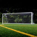 Jaypro Sports Nova Premier Adjustable Soccer Goal - Official European-Style Goal Pair (Set of 2) 8'H x 24'W x 4'B x 9.33'D (JPS-NOVA-600AX) - SchoolOutlet