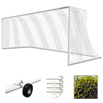 Jaypro Sports Nova Premiere Soccer Goal - Official European-Style Goal Pair Package (Set of 2) 8'H x 24'W x 4'B x 9.5'D (JPS-NOVA-600PKG) - SchoolOutlet