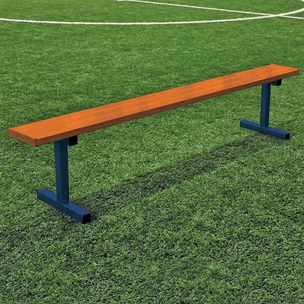 Jaypro Sports Outdoor Player Benches - In Ground - Aluminum Team Bench ...