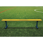 Jaypro Sports Outdoor Player Benches - Portable - Aluminum Team Bench - 7.5', Powder Coated (PB - 75PC) - SchoolOutlet