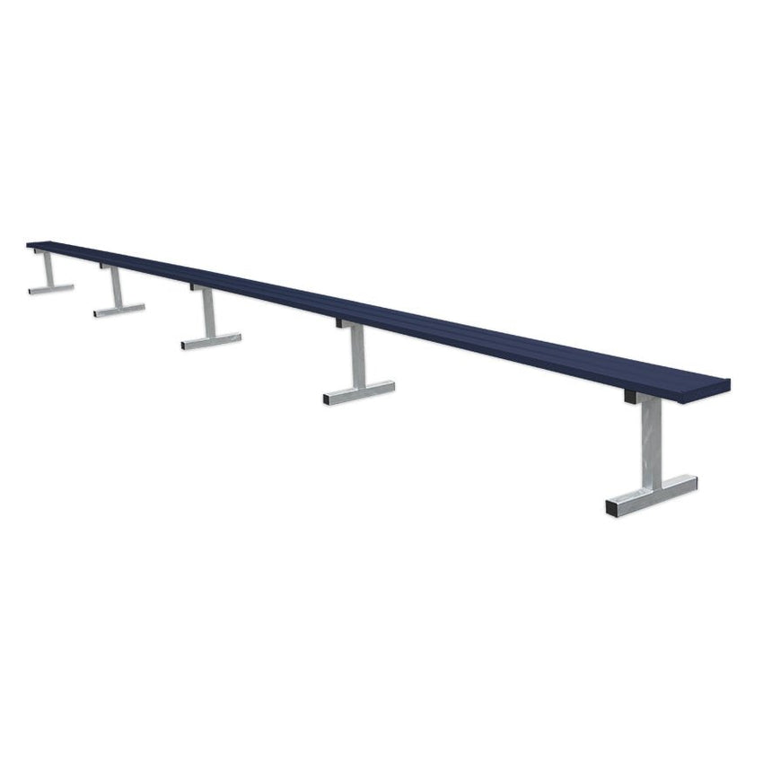 Jaypro Sports Outdoor Player Benches - Portable - Aluminum Team Bench - 27', Powder Coated (PB - 95PC) - SchoolOutlet