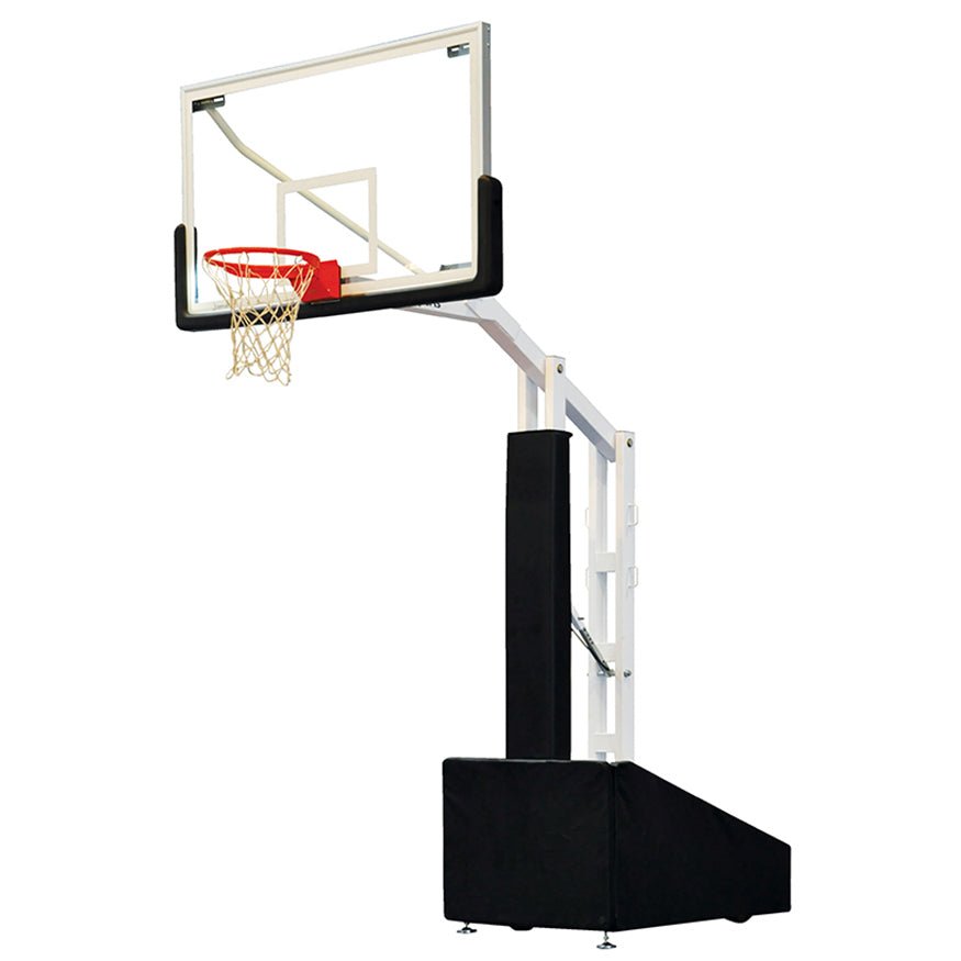 Jaypro Sports Basketball System - Elite 5400 Portable Basketball System with 42"H x 72"W Board (PBEL5472) - SchoolOutlet