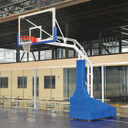 Jaypro Sports Basketball System -Elite 9600 Portable Basketball System with 72" Glass Backboard (PBEL96)