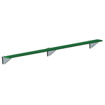 Jaypro Sports Outdoor Player Benches - Player Bench - Wall - Mounted - 15', Powder Coated (PBW - 15PC) - SchoolOutlet