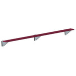 Jaypro Sports Outdoor Player Benches - Player Bench - Wall - Mounted - 15', Powder Coated (PBW - 15PC) - SchoolOutlet