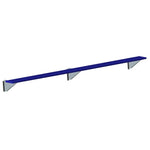Jaypro Sports Outdoor Player Benches - Player Bench - Wall - Mounted - 15', Powder Coated (PBW - 15PC) - SchoolOutlet