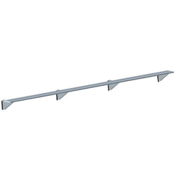 Jaypro Sports Outdoor Player Benches - Player Bench - Wall-Mounted - 21' (PBW-5)