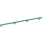 Jaypro Sports Outdoor Player Benches - Player Bench - Wall - Mounted - 21', Powder Coated (PBW - 5PC) - SchoolOutlet