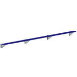 Jaypro Sports Outdoor Player Benches - Player Bench - Wall - Mounted - 21', Powder Coated (PBW - 5PC) - SchoolOutlet