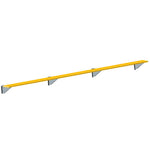 Jaypro Sports Outdoor Player Benches - Player Bench - Wall - Mounted - 21', Powder Coated (PBW - 5PC) - SchoolOutlet