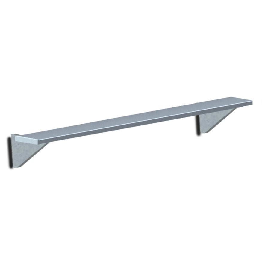 Jaypro Sports Outdoor Player Benches - Player Bench - Wall - Mounted - 7.5' (PBW - 75) - SchoolOutlet