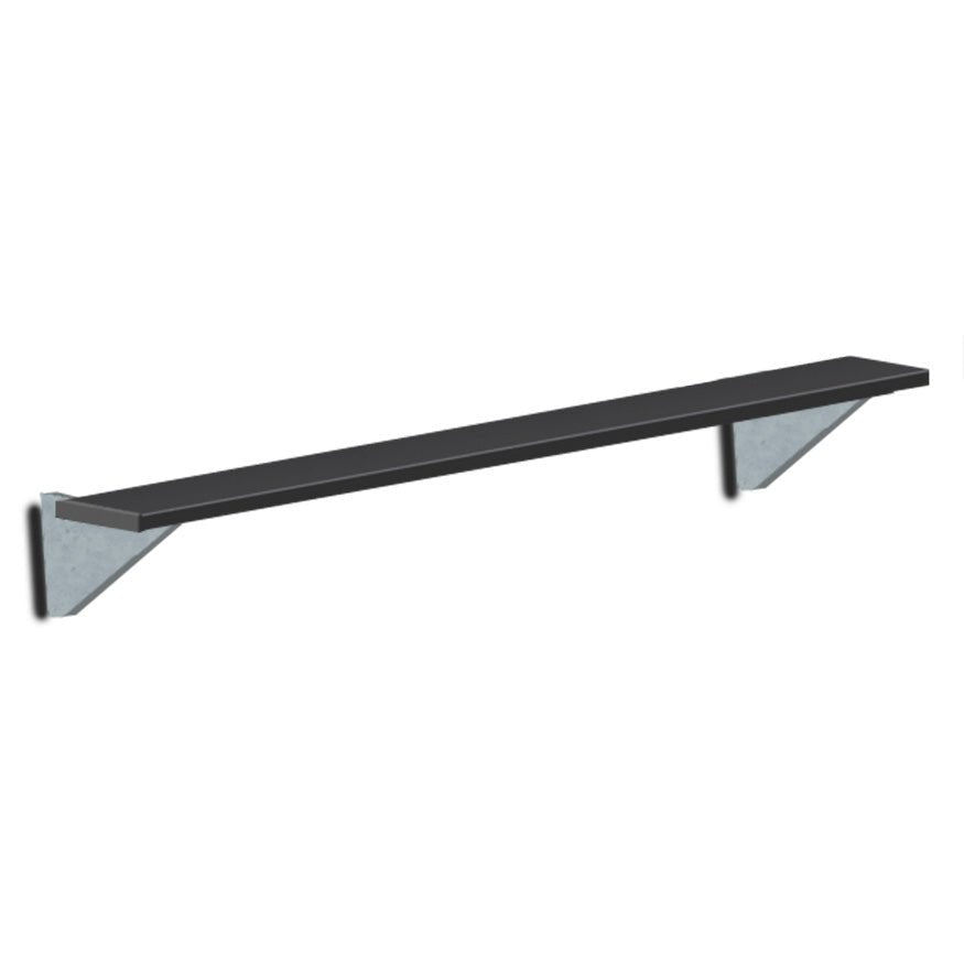 Jaypro Sports Outdoor Player Benches - Player Bench - Wall - Mounted - 7.5', Powder Coated (PBW - 75PC) - SchoolOutlet