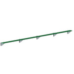Jaypro Sports Outdoor Player Benches - Player Bench - Wall - Mounted - 27', Powder Coated (PBW - 95PC) - SchoolOutlet