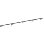 Jaypro Sports Outdoor Player Benches - Player Bench - Wall - Mounted - 27', Powder Coated (PBW - 95PC) - SchoolOutlet